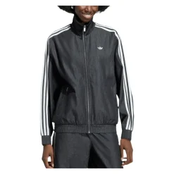 adidas Summer Glow Light Denim Firebird Track Top W "Medium Black Denim" (KW8758)