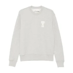 Appliqued Crew Neck Sweatshirt