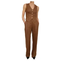 Asymmetric Cuts Waistcoat