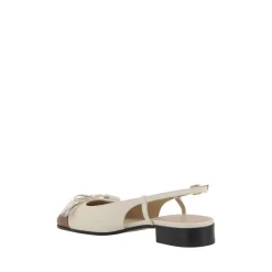 Baleriny Slingback z kokardą