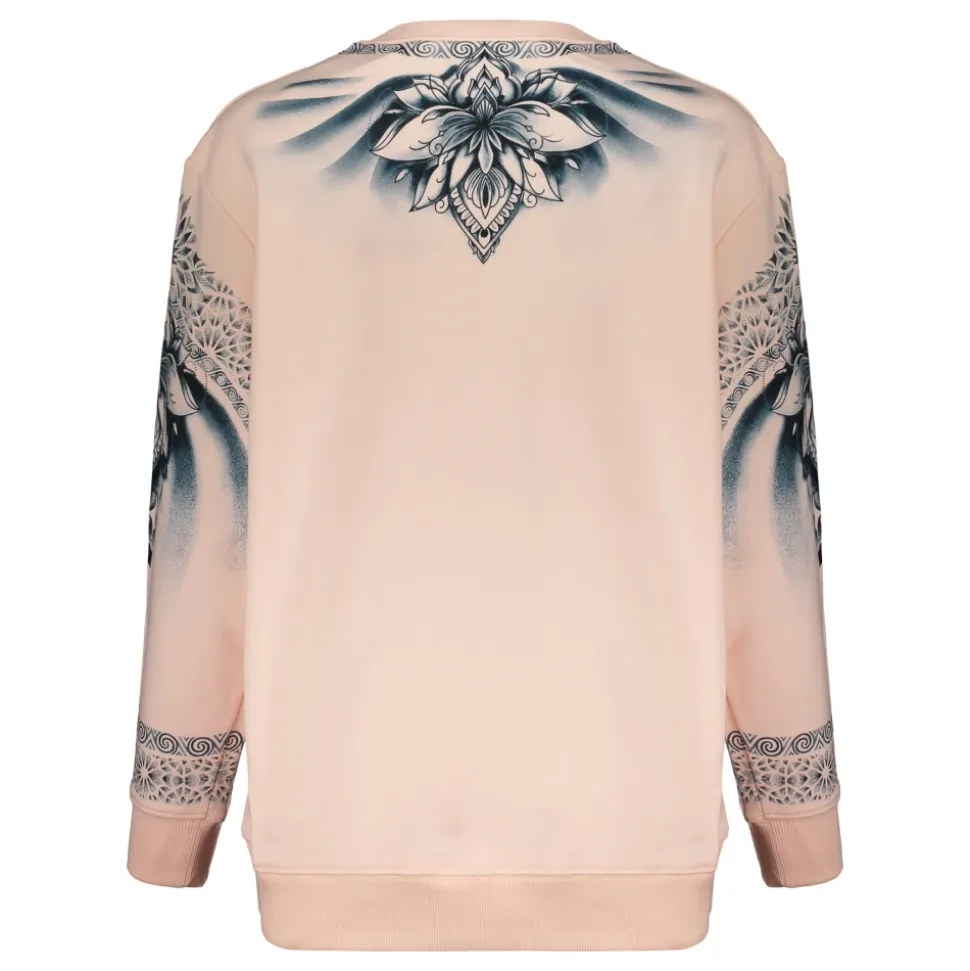 Bawełniana bluza z nadrukiem