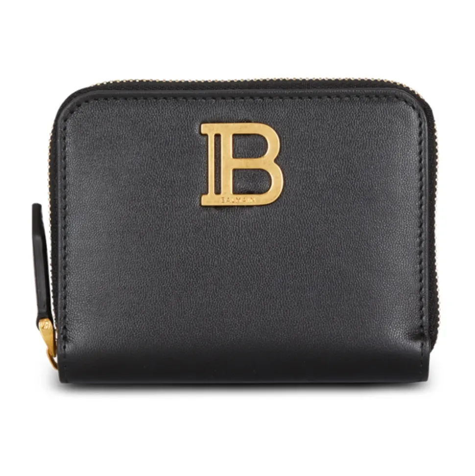 B-Buzz Zipped Leather Purse