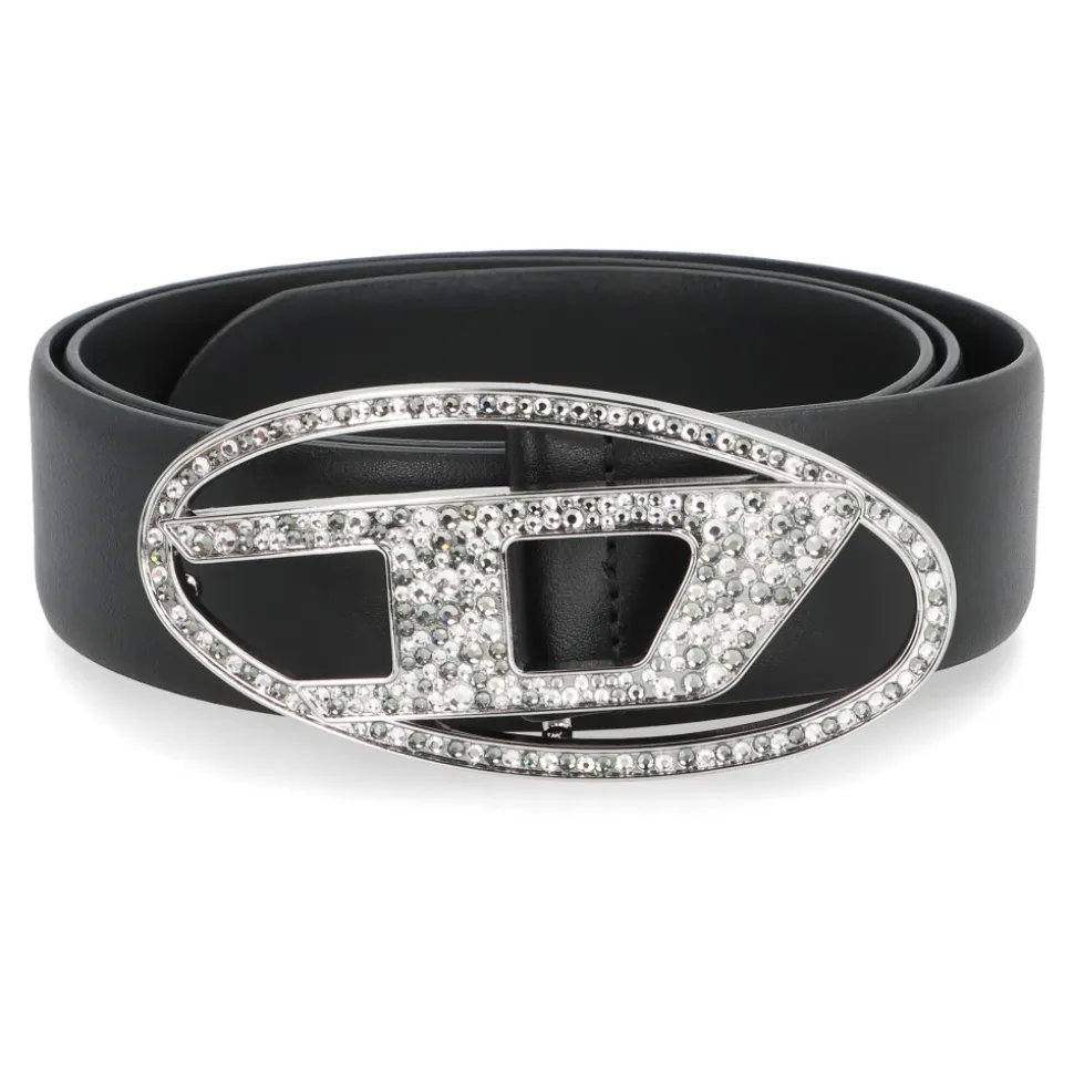 B-1DR Strass Leather Belt