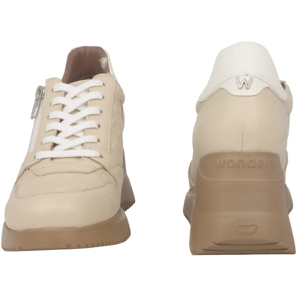 Beżowe sneakersy damskie Rainbow
