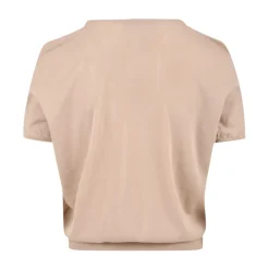 Beżowy T-shirt i Polo Kolekcja