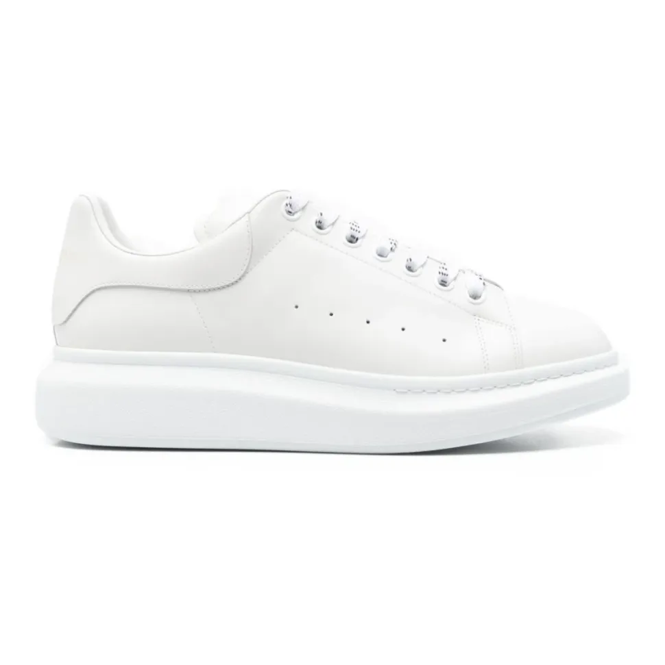 Białe Jedwabne Nylonowe Sneakersy