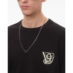 Bijoux Srebrny Łańcuch Naszyjnik