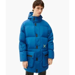 Blue Sport Down Jacket