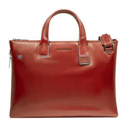 Blue Square Slim Computer Bag