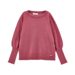 Blush Pink Miękki Sweter