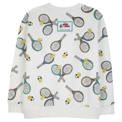 Bluza Crewneck z nadrukiem tenisowym