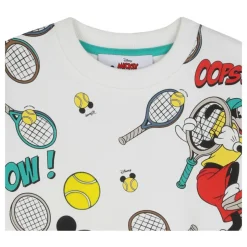 Bluza Crewneck z nadrukiem tenisowym