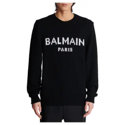 Bluza dresowa z okrągłym dekoltem i logo