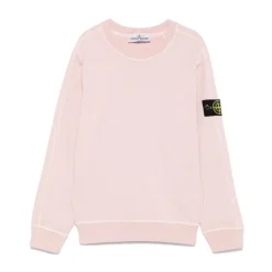 Bluza dresowa z okrągłym dekoltem