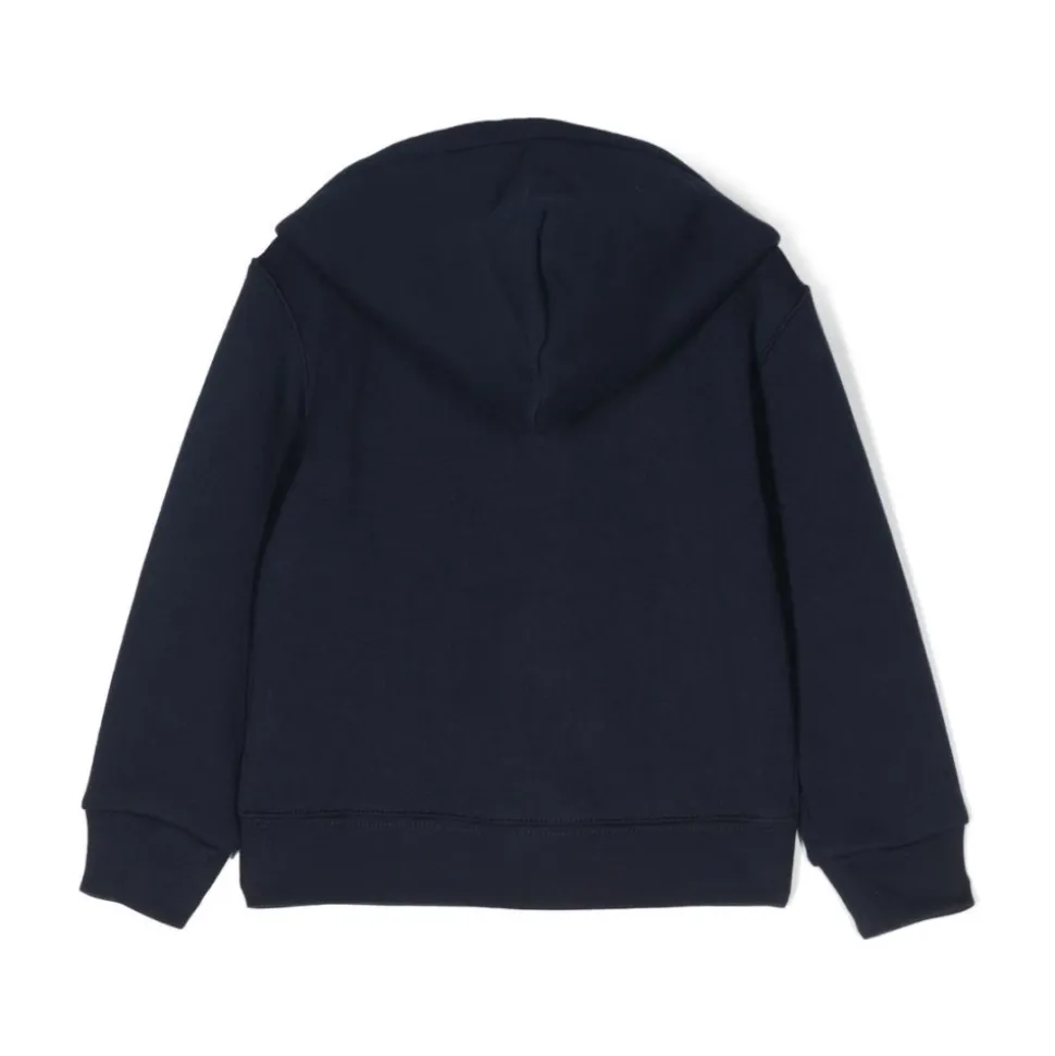 Bluza z Kapturem z Haftowanym Logo