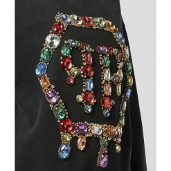 Bluza z odkrytymi plecami Hexagon Stones