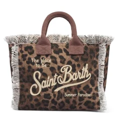 Borsa Vanity Mini Leopardata