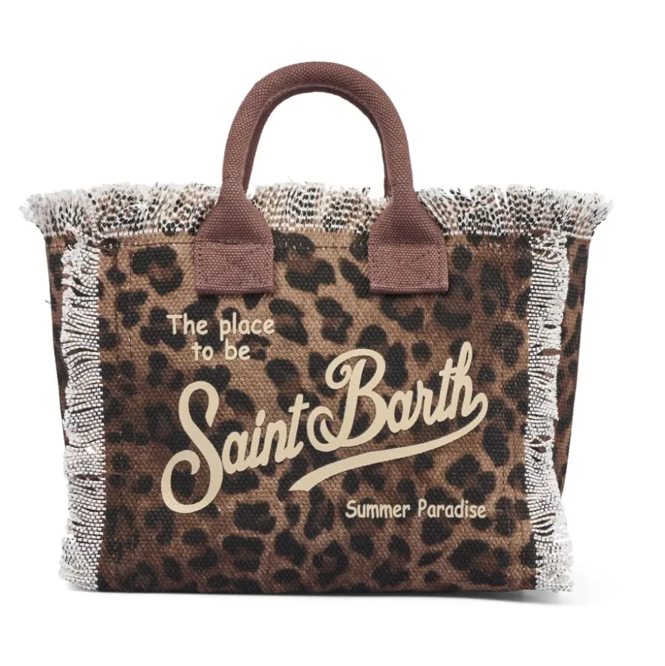 Borsa Vanity Mini Leopardata