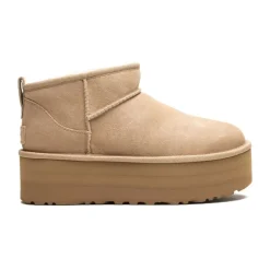 Botki Classic Ultra Mini Platform Sand