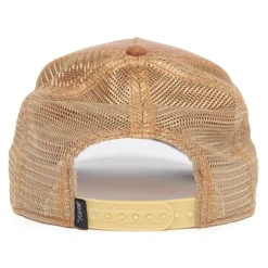 Brązowa Czapka Trucker z Krową