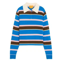 Cropped Stripe Rugby