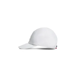 Czapka z daszkiem z gabardyny z naszywką z logo