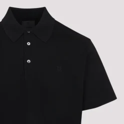 Czarna koszulka polo