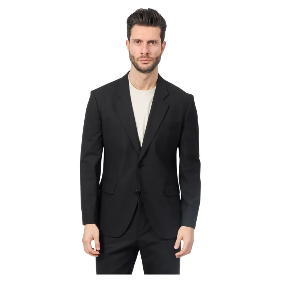 Czarna marynarka slim fit