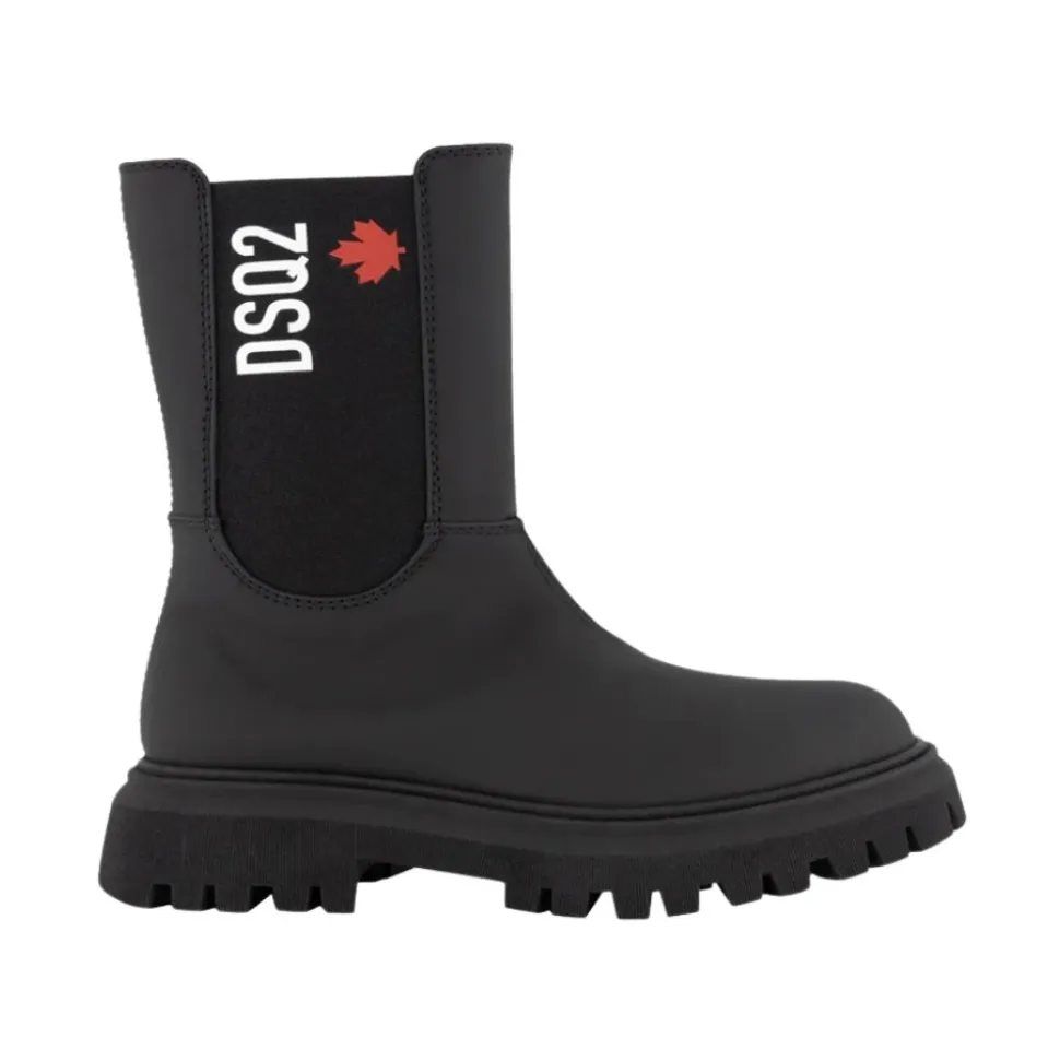 Czarne Buty Dziecięce VAR.01