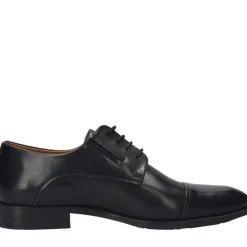 Czarne Klasyczne Buty Biznesowe