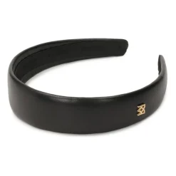 czarne opaski z monogramem