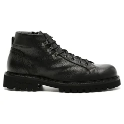Czarne skórzane buty sportowe casual sneakers
