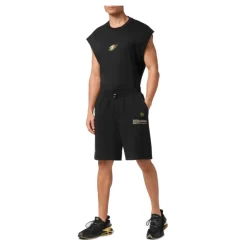 Czarne Sweat Shorts PAECMJT2601STE003N0294