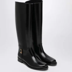 Czarne Wysokie Buty