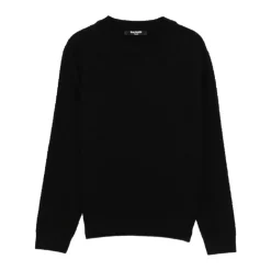 Czarny Sweter Strik AW25