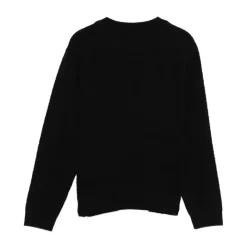 Czarny Sweter Strik AW25