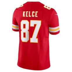 Czerwony Chiefs Travis Kelce NFL Jersey