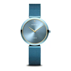 Damski zegarek Charity 32 mm 3 ATM Szkło szafirowe Slim Design Bransoleta Milaneza 18132-Charity1