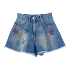 Denim Cotton Shorts