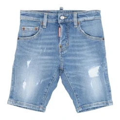 Denimowe Szorty - Styl Distressed