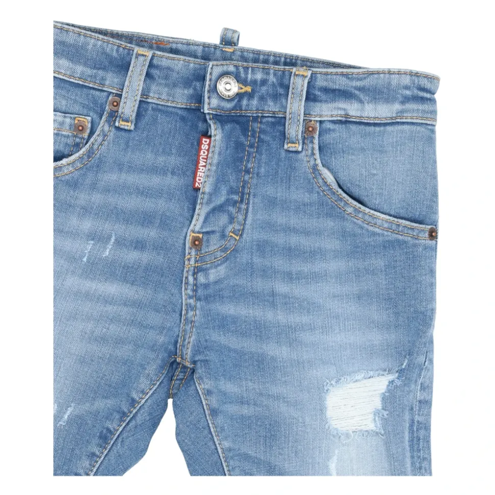 Denimowe Szorty - Styl Distressed