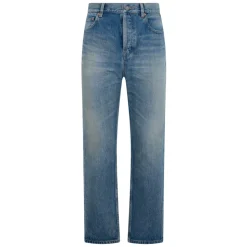 Dżinsy Slim Cropped z Wysokim Stanem w Stylu Lat 90.
