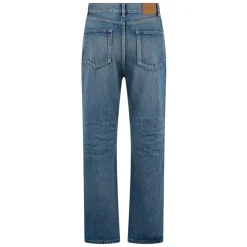 Dżinsy Slim Cropped z Wysokim Stanem w Stylu Lat 90.
