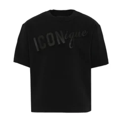 Dsquared2 T-shirty i polo Czarny