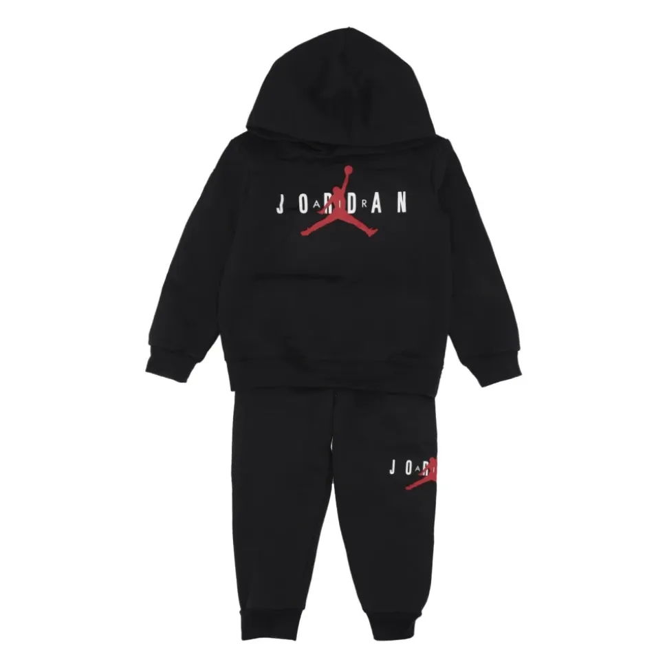 Dziecięcy Komplet Bluza Zestaw Czarny