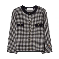 Elle Short Jacket Pepita