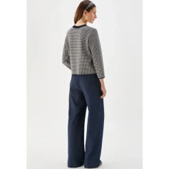 Elle Short Jacket Pepita