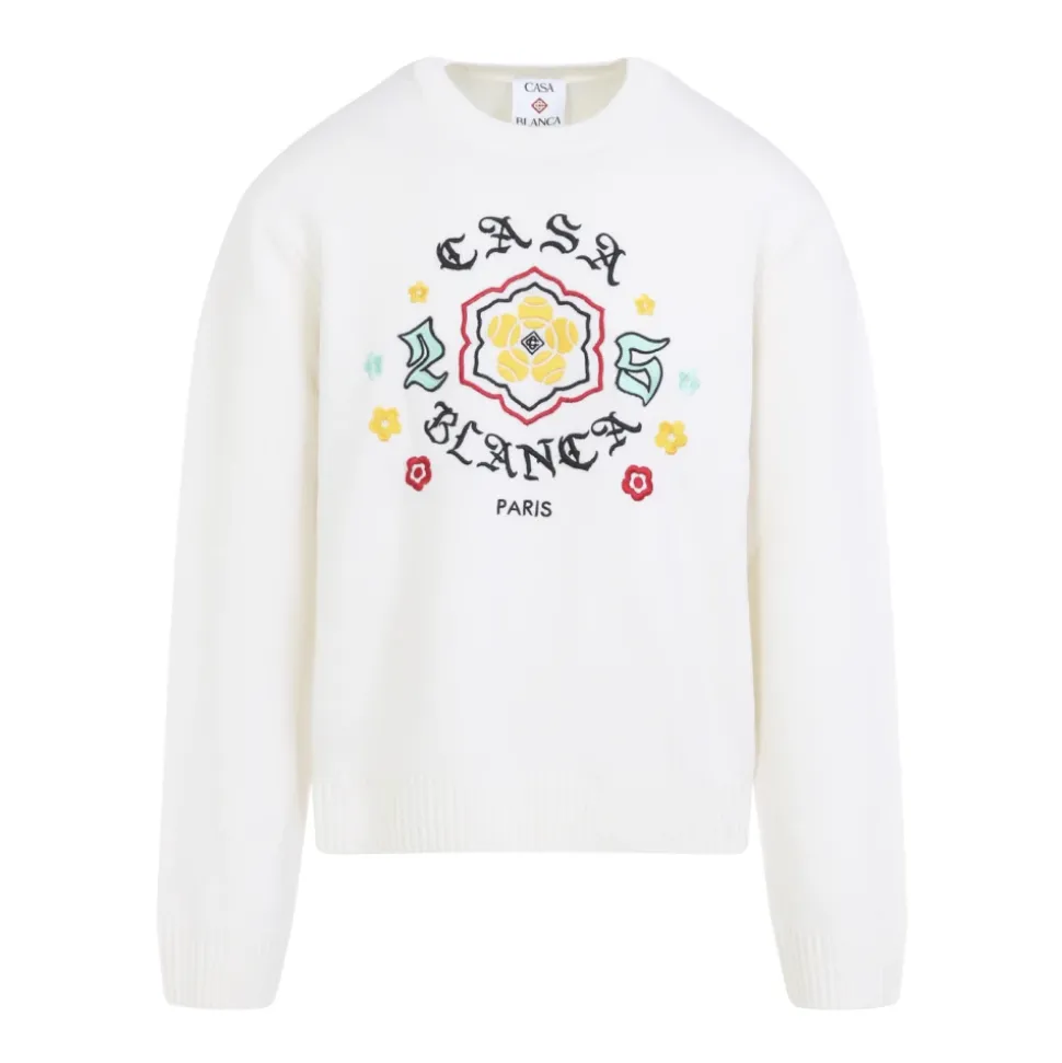 Emblem Merino Knit Crew Neck