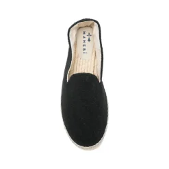 Espadryle płaskie z grubą podeszwą