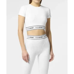 Fleece Cropped T-Shirt